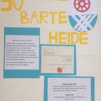 Schülerausstellung 50 Jahre Stadtreche Plakat 4