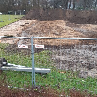 KW 2 - 2021 - vollst&auml;ndiger Abriss der alten Geb&auml;ude - Erdarbeiten
