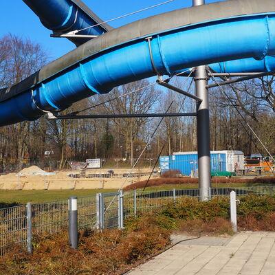 Bauma&szlig;nahme Freibad Kalenderwoche 9 (2021)
