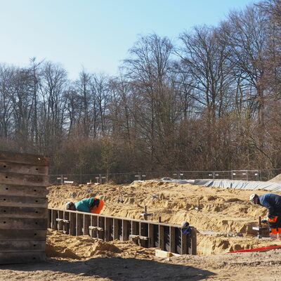 Bauma&szlig;nahme Freibad Kalenderwoche 9 (2021)