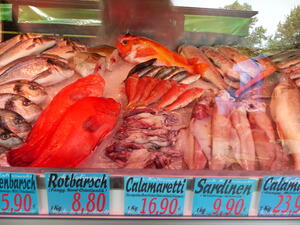 Wochenmarkt Fisch