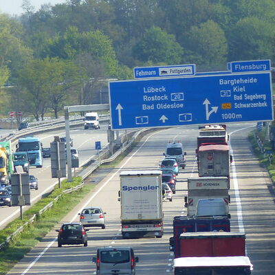 Autobahn A 1 Bargteheide