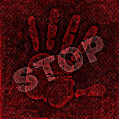 Stop Handzeichen