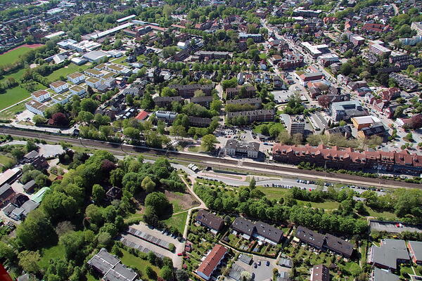 Luftansicht Bargteheide