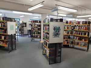 Stadtbibliothek Obergeschoss