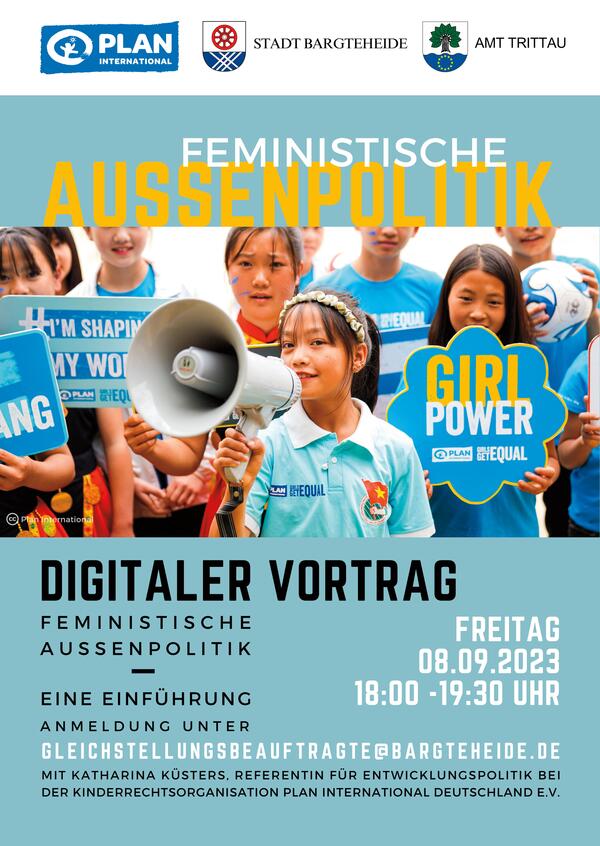 Digitaler Vortrag feministische Außenpolitik