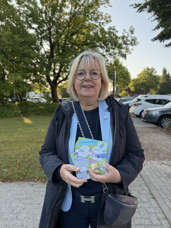 Gl&uuml;ckskeksaktion der Stadt