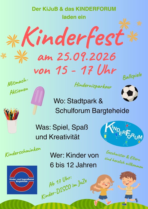 Plakat Kinderfest