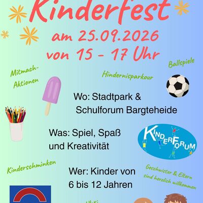 Plakat Kinderfest