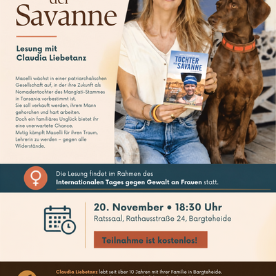 Plakat Tochter der Savanne 